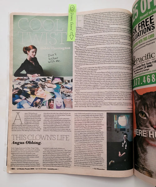 Angus Oblong Interview in LA Weekly!