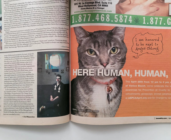 Angus Oblong Interview in LA Weekly!