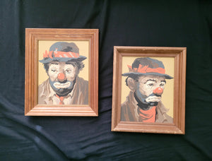 Clown Paintings.