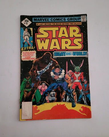 Star Wars #8 Comic Book from 1977.