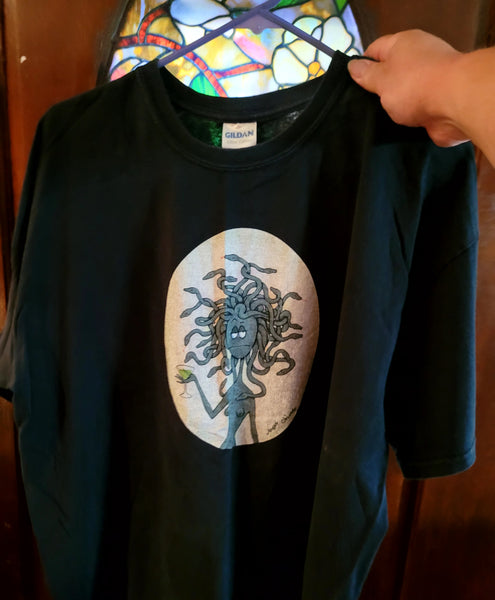 My 'Medusa and Appletini' shirt!