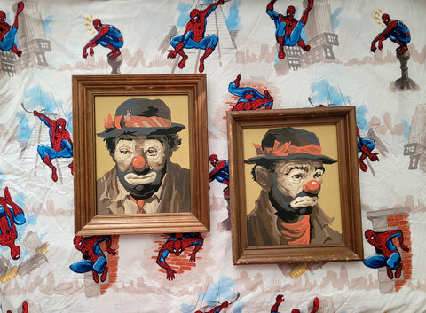 Clown Paintings.