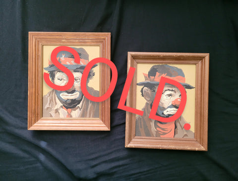 Clown Paintings.