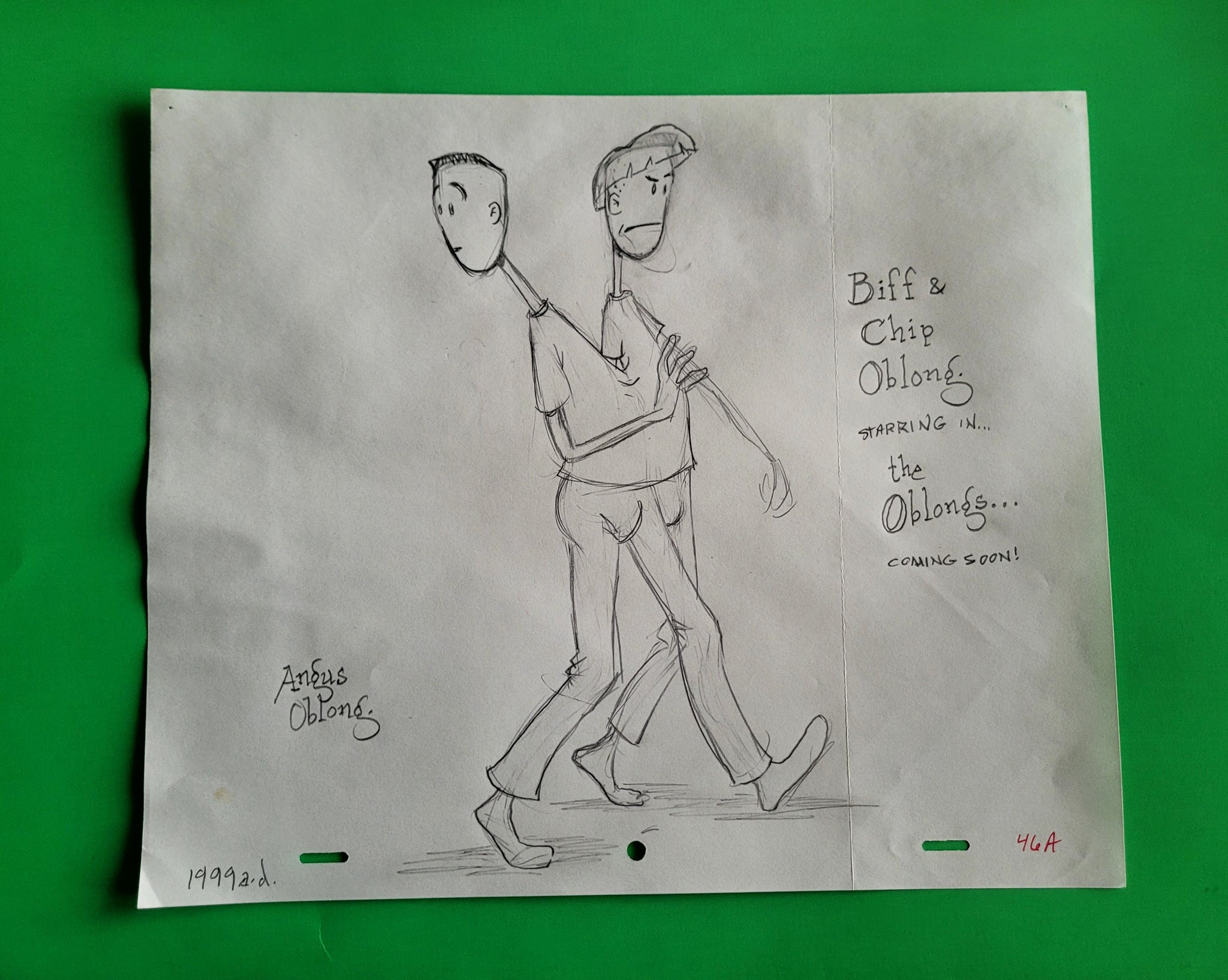 Biff & Chip Oblong Walking Development Art.