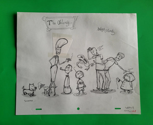 The Entire Oblong Family Development Art!