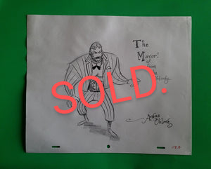 Johnny "The Mayor" Bledsoe Development Art.