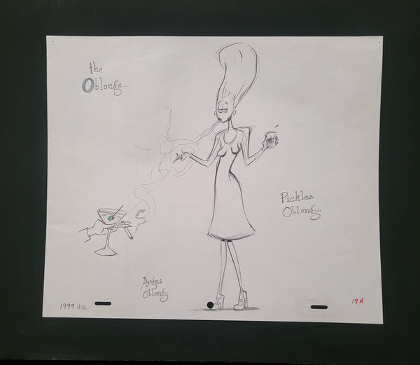 Pickles Oblong Smoking and Drinking Development Art!