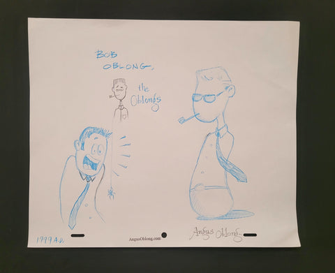 Bob Oblong Development Art!