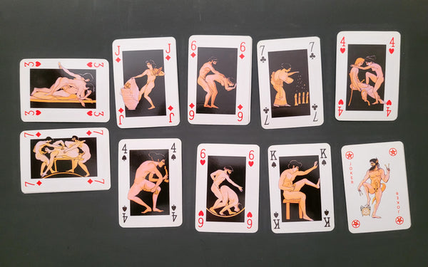 Pompei Dirty Playing Cards.