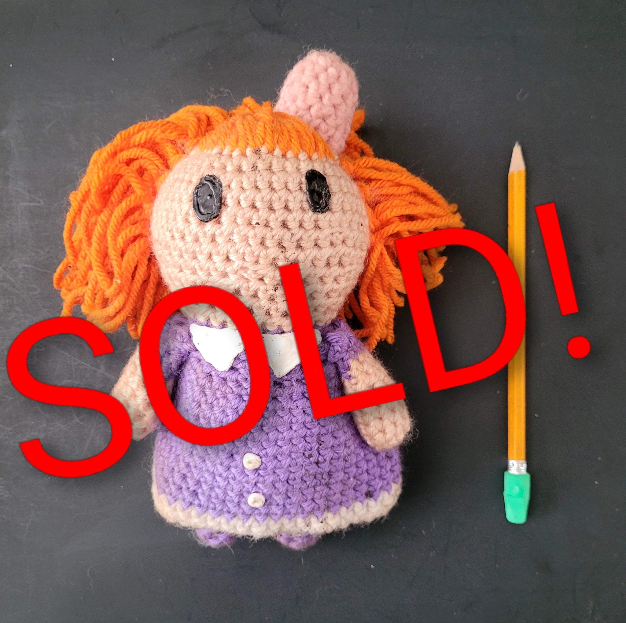 Beth Oblong Yarn Plushie!