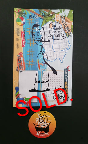 Island's Kid's Menu featuring Bob Oblong!