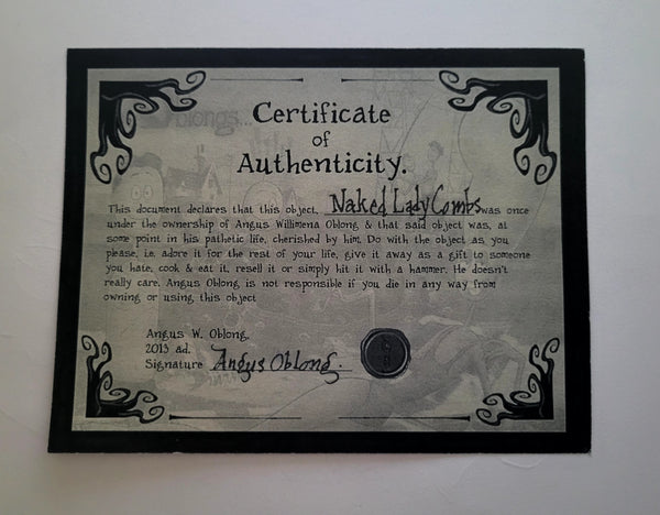 Vintage Naked Lady Combs.