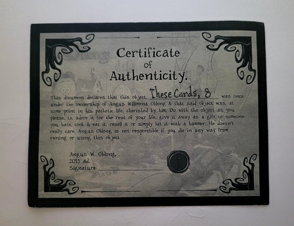 Set of Fuck**g Hilarious Greeting Cards.