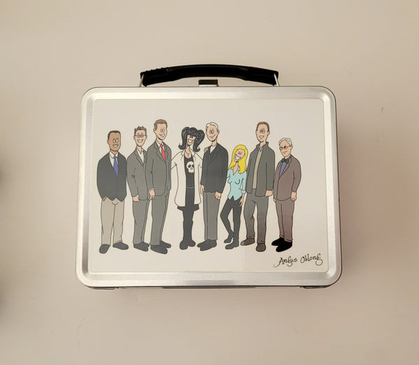 Angus Oblong Drew NCIS Season 12 for cast & crew season end gifts!