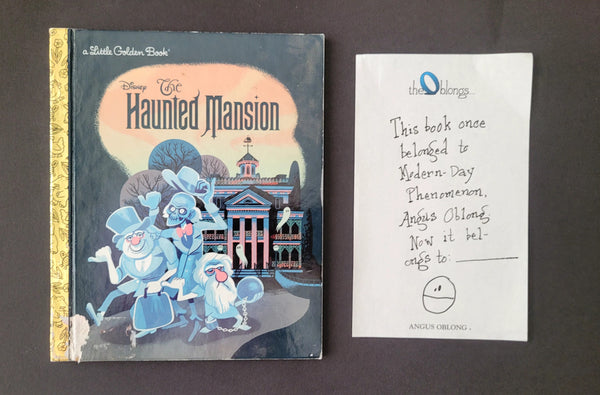 Haunted Mansion Golden Book! My personal copy.