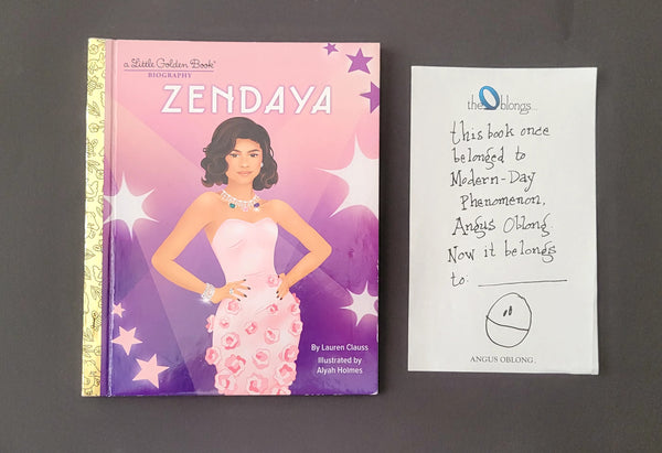 Zendaya Little Golden Book. My personal copy.