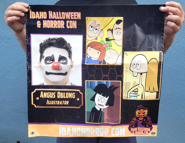 Angus Oblong Banner from a pubic appearance!