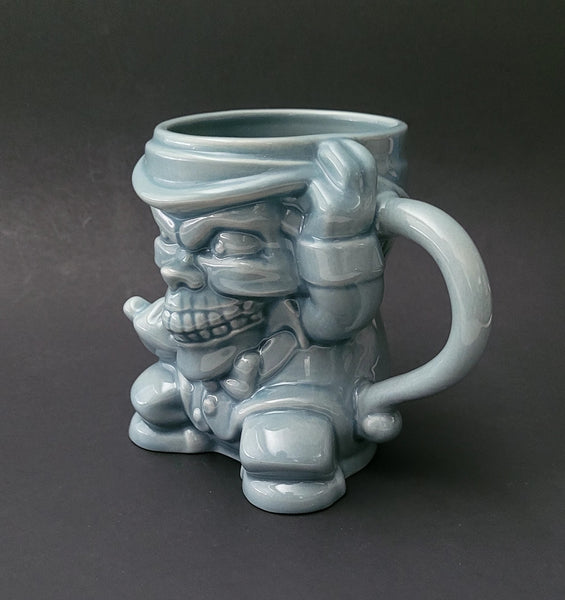 Disney's Haunted Mansion Hitchiking Ghost Ceramic Tiki Mug!