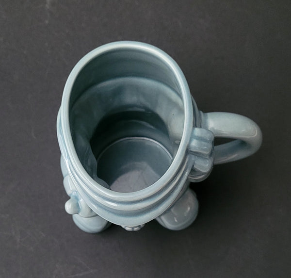 Disney's Haunted Mansion Hitchiking Ghost Ceramic Tiki Mug!