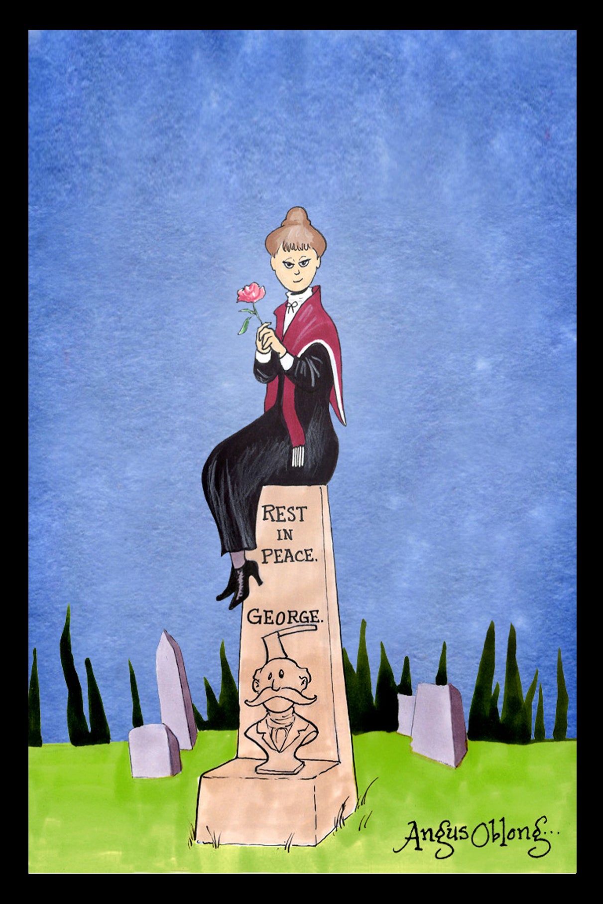 Haunted Mansion Stretching Portrait #1.