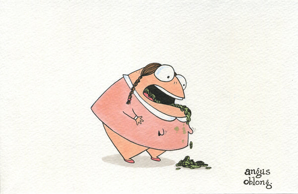 Set of TWO Helga Phugly prints!