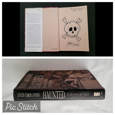 Haunted Book with Original Artwork & Signature!