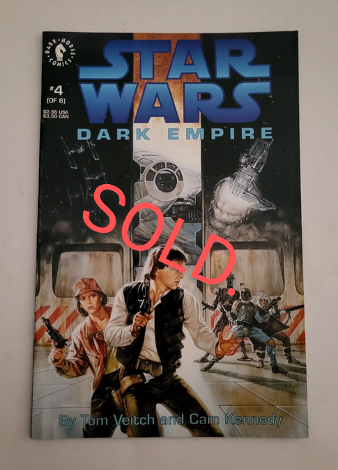 Star Wars Dark Empire Graphic Novel.
