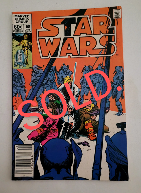 Star Wars #60 Comic Book from 1982.