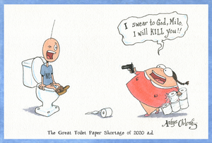 The Great Toilet Paper Shortage of 2020.