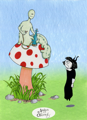 Creepy Susie & Caterpillar.