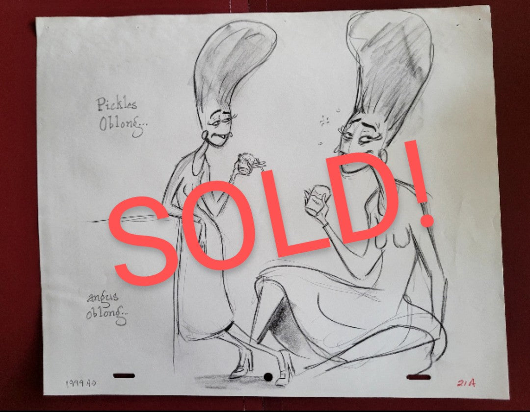 Development Art of Pickles Oblong #003.