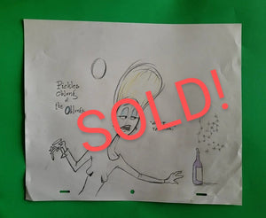 Pickles Oblong Reaching for another drink Development Art!