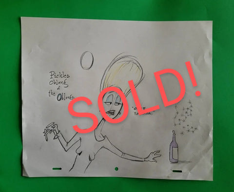 Pickles Oblong Reaching for another drink Development Art!