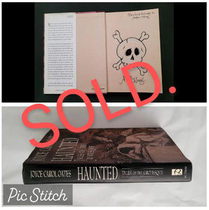 Haunted Book with Original Artwork & Signature!
