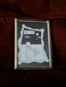 Framed, signed pages from my book, Creepy Susie & 13 Other Tragic Tales for Troubled Children!