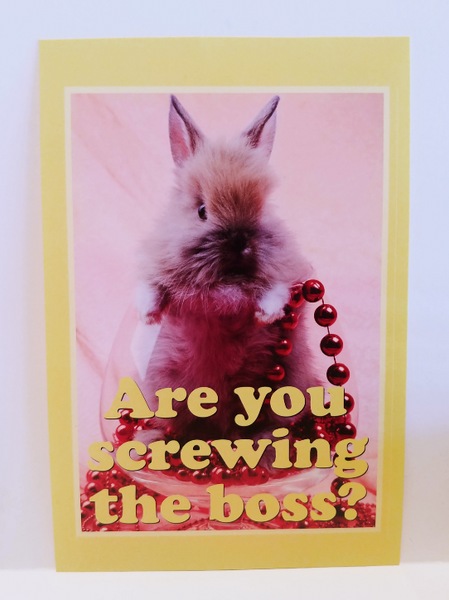 Fuck**g Adorable Personalized Postcards!