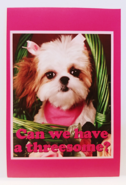 Fuck**g Adorable Personalized Postcards!
