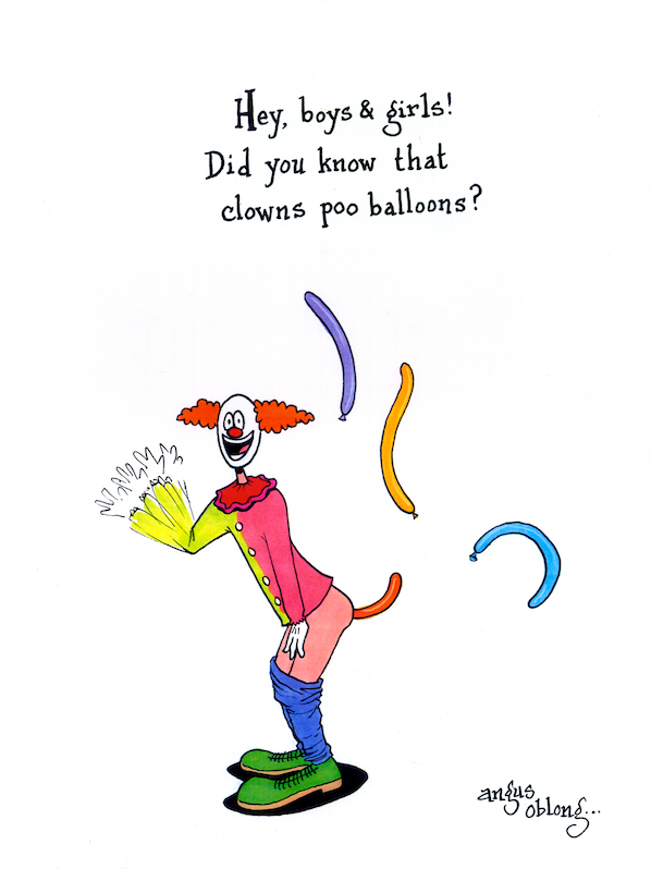 Angus Oblong's Funny Art Prints.