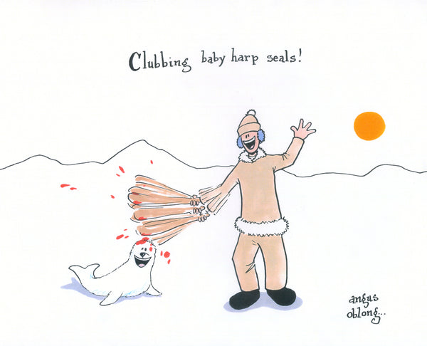 Angus Oblong's Funny Art Prints.