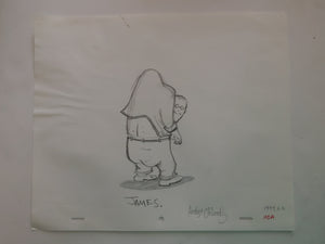 James Development Art from The Oblongs. 1999.