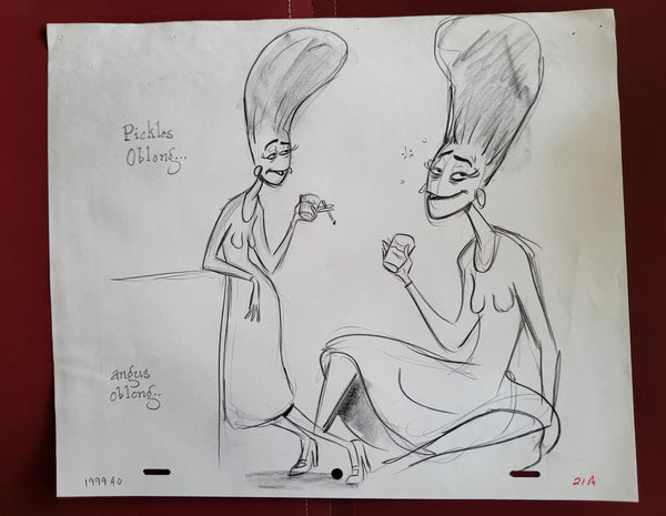 Development Art of Pickles Oblong #003.