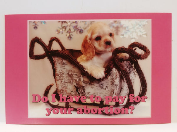 Fuck**g Adorable Personalized Postcards!