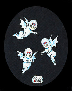 Evil Cherubs Art Print.