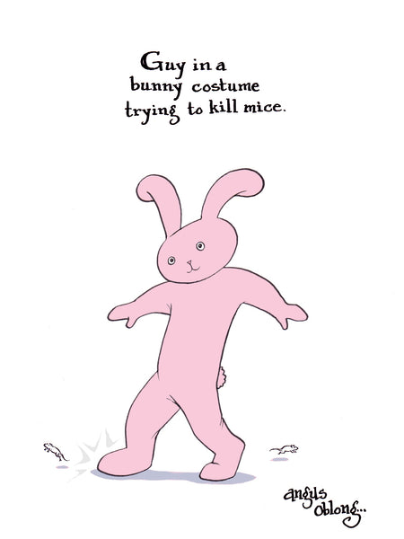 Angus Oblong's Funny Art Prints.