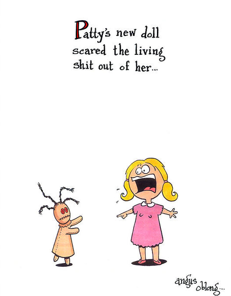 Angus Oblong's Funny Art Prints.