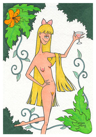 Pink Martini Art Print.