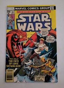 Star Wars #11 Comic Book from 1978.