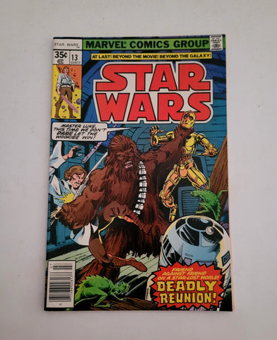 Star Wars #13 Comic Book from 1978.