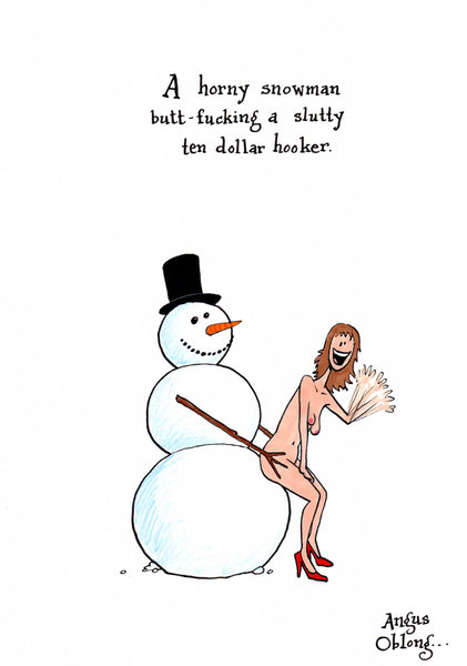 Angus Oblong's Funny Art Prints.
