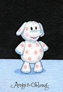 The Spotted Elephant from the Island of Misfit Toys Art Print.